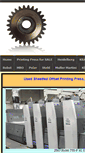 Mobile Screenshot of m3graphicmachinery.com